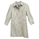Burberry vintage women's raincoat 60's size 36 Made in France