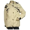 Colmar White Ski Winter Hooded Zipper Jacket size 42