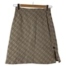 [Used] BURBERRY LONDON Skirt / 36 / Wool / BEG / Check - Burberry