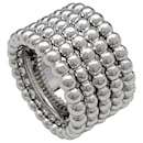 Van Cleef & Arpels ring, "Perlée" collection, WHITE GOLD.