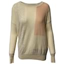 Vince Colorbock Pullover aus Kaschmir in Beige