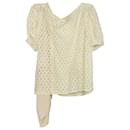 See By Chloe Lace Top in Cream Cotton - See by Chloé