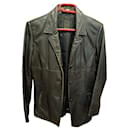 Leather coat - Oakwood
