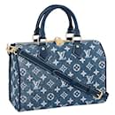 LV Speedy denim blue 25 - Louis Vuitton