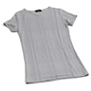 FENDI Zucca Short-sleeved T-shirt Light Blue Auth yk2674 - Fendi