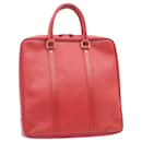 LOUIS VUITTON Epi Vivienne MM Business Bag Red M5912E LV Auth ms122 - Louis Vuitton