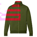 Veste Pull Homme L Rouge Marron Grenat LVSE Monogram Zip Through 121l - Louis Vuitton