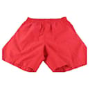 Men's Medium Red LVSE Signature Swim Board Shorts Bathing Suit 121LV44 - Louis Vuitton