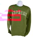 LV x Supreme New Men's Large Red Monogram Arc Logo Sweater - Louis Vuitton