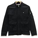 [Used]  BURBERRY BLACK LABEL Zip-up sweat jacket ■ Black [2] MENS / 125 - Burberry