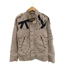 [Used] Dolce & Gabbana 04SS Graffiti Paint Military Jacket