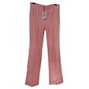 JUICY COUTURE calça de moletom rosa de veludo - Juicy Couture