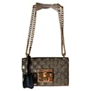 bolsa de ombro GG cadeado - Gucci