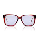 Vintage braun grau Unisex quadratisch 87 210 Brillen 57/15 145MM - Autre Marque
