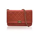Quilted Leather Boy Wallet on Chain Woc Crossbody Bag - Chanel