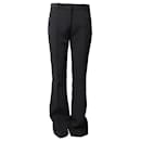 Pantalon sur mesure Victoria Beckham en polyester noir