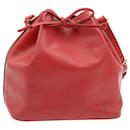 LOUIS VUITTON Epi Petit Noe Shoulder Bag Red M44107 LV Auth 26805 - Louis Vuitton
