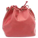 LOUIS VUITTON Epi Petit Noe Shoulder Bag Red M44107 LV Auth 27879 - Louis Vuitton