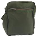 PRADA Shoulder Bag Nylon Khaki Auth fm950 - Prada