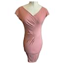 Dusky pink dress, body con - Escada