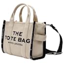 The Mini Tote Bag Jacquard - Marc Jacobs - Warm Sand - Algodón