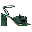 Camellia Sandals - Loeffler Randall - Emerald - Leather