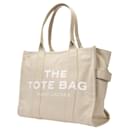The Large Tote Bag - Marc Jacobs - Beige - Algodón