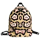 [Used] Givenchy Backpack Mini BB05532301 Unisex Nylon, Leather Rucksack Beige, Black, orange