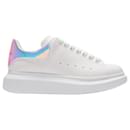 Oversized Sneakers - Alexander Mcqueen - White/Holographic - Leather