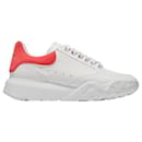 Tennis Sneakers in White Leather - Alexander Mcqueen