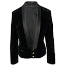 Balmain Evening Jacket in Black Velvet