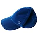 MAISON MICHEL upperr royal blue velvet cap Mint condition TM - Maison Michel