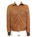 JACKET STEWART JACKET 48 M IN CAMEL LEATHER COAT LEATHER JACKET COAT - Autre Marque
