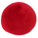 Philip Treacy Claret Baskenmütze aus roter Wolle - Autre Marque
