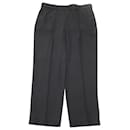 Vince Pleat Culottes in Black Polyester
