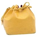 LOUIS VUITTON Epi Petit Noe Shoulder Bag Yellow M44109 LV Auth lt146 - Louis Vuitton