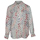 Equipment Printed Button-Down Shirt in Multicolor Silk