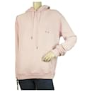 Project E Pink Cotton Prepster Sweatshirt Hooded Top Fit Slim taille S - Autre Marque