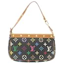 Estuche para accesorios de bolsillo con monograma multicolor de LOUIS VUITTON Negro M92648 conocido068 - Louis Vuitton