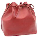 LOUIS VUITTON Epi Petit Noe Shoulder Bag Red M44107 LV Auth lt153 - Louis Vuitton