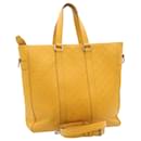 LOUIS VUITTON Damier Infini Neo Tadao 2Way Hand Bag Yellow N41228 LV Auth ki1533 - Louis Vuitton