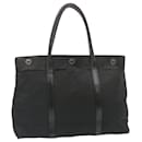 PRADA Hand Bag Nylon Black Auth fm1086 - Prada
