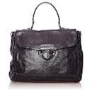 Prada Black Leather Business Bag