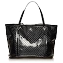 Gucci Black Microguccissima Nice Patent Leather Tote Bag