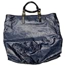 Stella McCartney Tote Bag with Wallet in Blue Faux Leather - Stella Mc Cartney