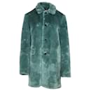 Supreme x Hysteric Glamour Fuck You Coat in Green Faux Coat