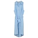 Antonio Berardi Midi Shirt Dress in Light Blue Cotton - Autre Marque