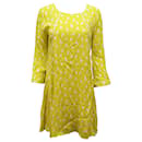 Ba&sh Stacy Minikleid in A-Linie aus gelber Viskose - Ba&Sh
