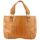 Brown Leather Pocket Tote Bag 2MJ111 - Marc Jacobs