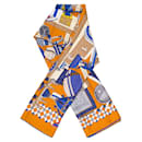 Magnificent Hermès Shawl “140 The Trophies” in cashmere and silk